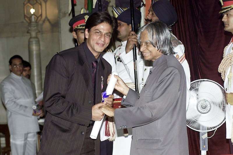 शाहरुख खान को मिला पद्म श्री पुरस्कार