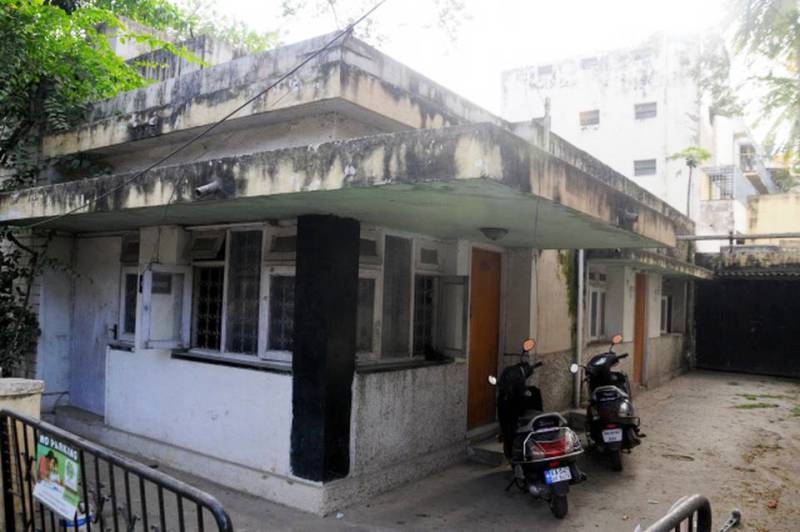 बैंगलोर में शाहरुख खान के नाना इफ्तेखार अहमद के घर का एक दृश्य।