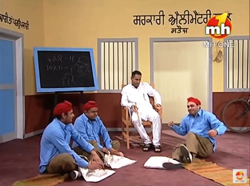 टीवी शो 'जुगनू हाजिर है' में भगवंत मान, करमजीत अनमोल और बिन्नू ढिल्लों के साथ