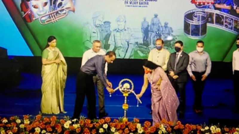 लेफ्टिनेंट मनोज पांडे ने बिजॉय सांस्कृतिक महोत्सव का उद्घाटन किया