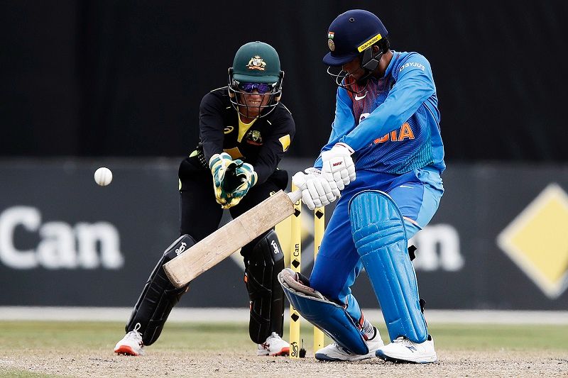 ऑस्ट्रेलिया महिला बनाम भारत महिला टी20 के दौरान ऋचा घोष