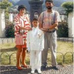 क्रिस्टियानो रोनाल्डो अपने माता-पिता के साथ