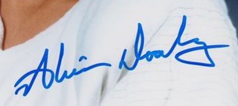 एलिसन डूडी का हस्ताक्षर