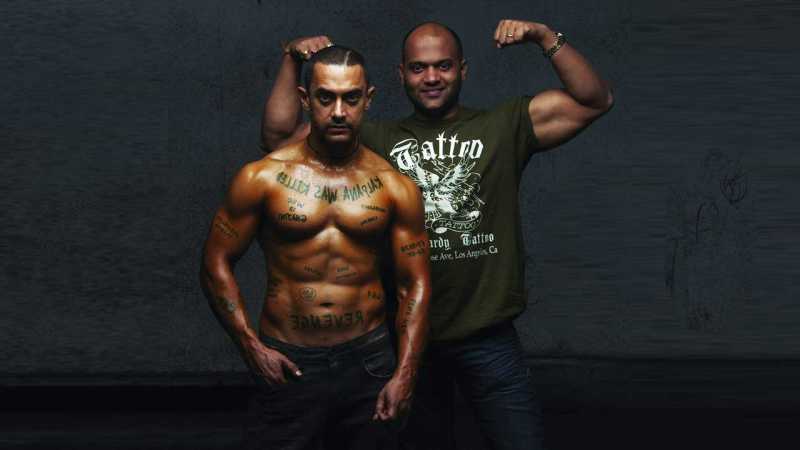 गजनी के लिए आमिर खान का शारीरिक परिवर्तन