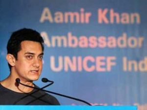 यूनिसेफ सम्मेलन में आमिर खान