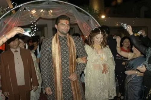 चेतन हंसराज की शादी की तस्वीर