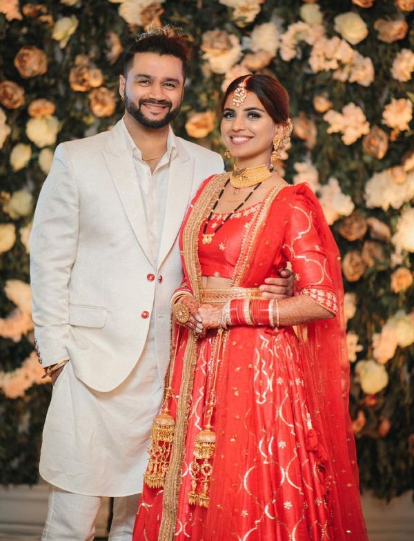 बलराज स्याल और दीप्ति तुली की शादी की तस्वीर