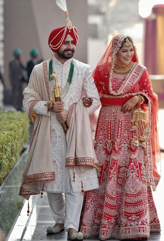 जगजीत संधू की शादी की तस्वीर