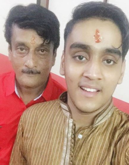 राघव शर्मा और उनके पिता