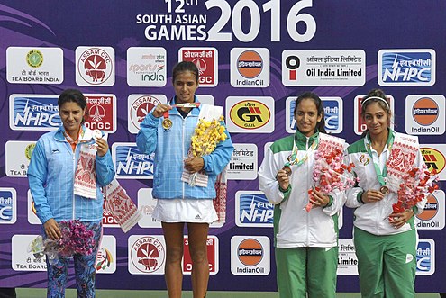 अंकिता ने 2016 में दक्षिण एशियाई खेलों में एकल में स्वर्ण पदक जीता था।