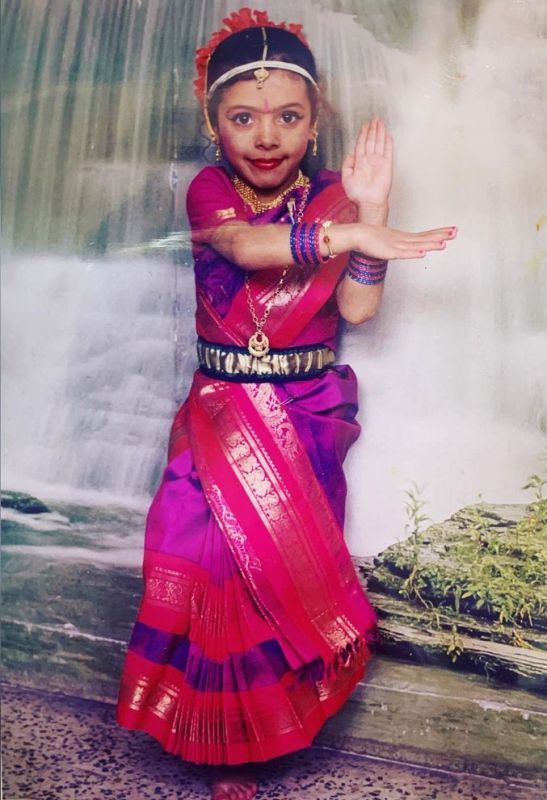अंकिता रैना बचपन की तस्वीर