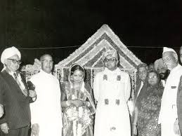 अरुण जेटली की शादी की तस्वीर