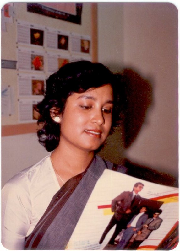 युवा तसलीमा नसरीन