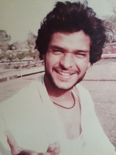 1982 में अरुण वर्मा की तस्वीर