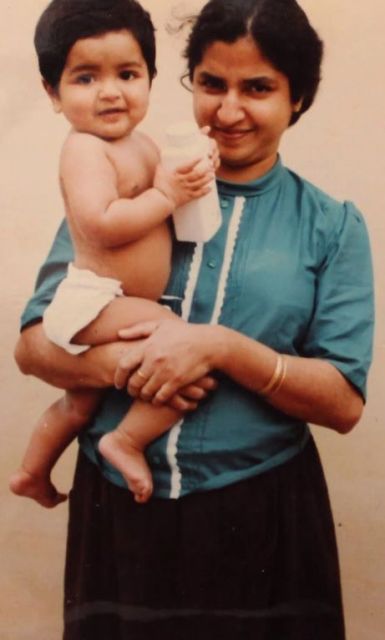 केनी सेबेस्टियन की बचपन की तस्वीर