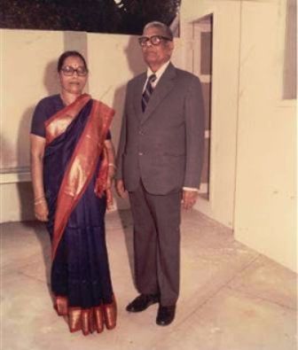 नलिनी चिदंबरम पीएस कैलासम और सौंदरा कैलासम के माता-पिता
