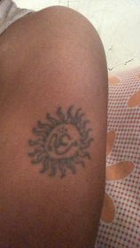 राज तिरंदासु का टैटू