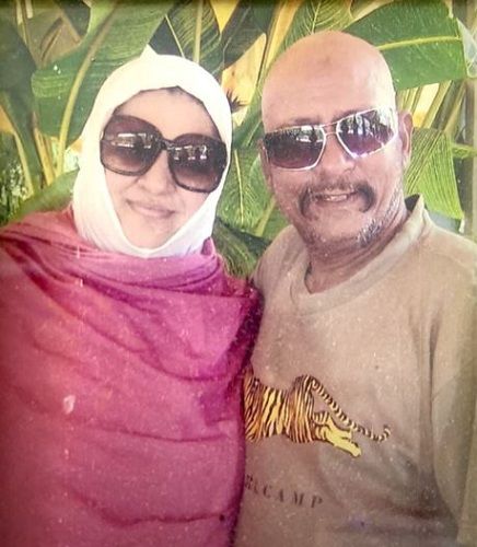 हबीबा किरमानी और उनके पति सैयद किरमानी