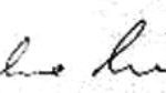 महुआ मोइत्रा के हस्ताक्षर