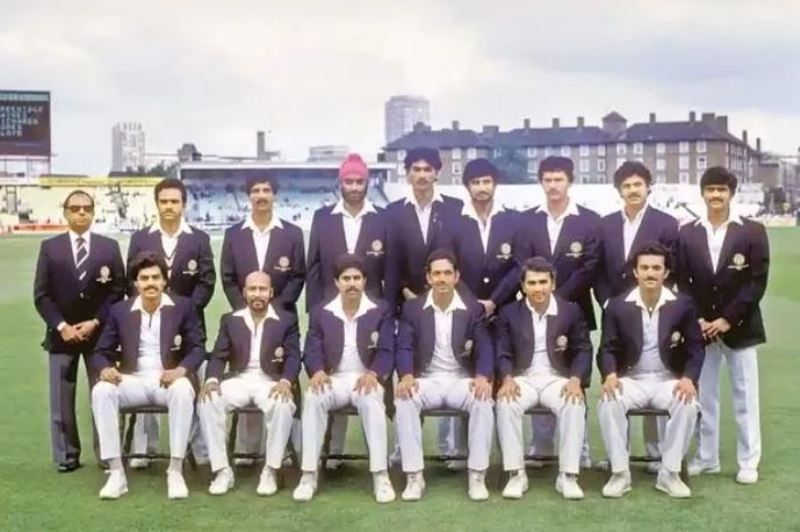 1983 विश्व कप के लिए भारतीय टीम की टीम