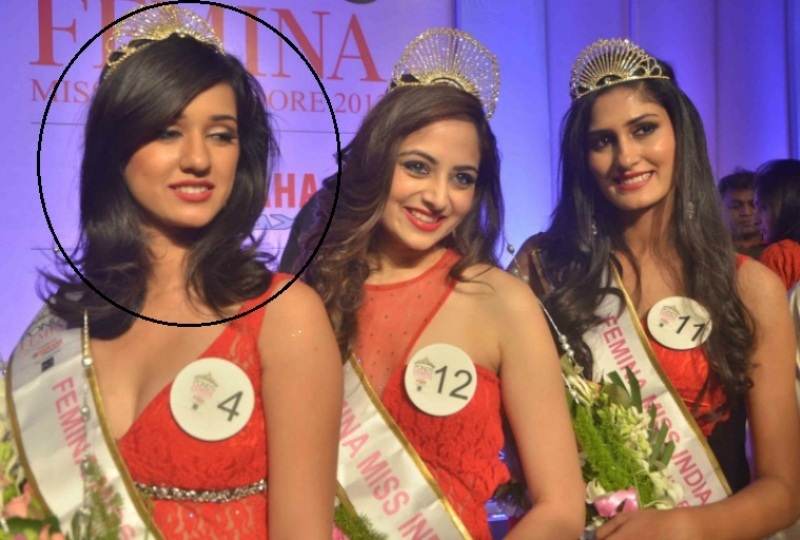 दिशा पटानी मिस इंदौर 2013 के खिताब में फर्स्ट रनर-अप बनीं