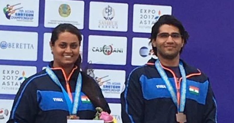 श्रेयसी सिंह ने एशियाई शॉटगन चैंपियनशिप में कांस्य पदक जीता।