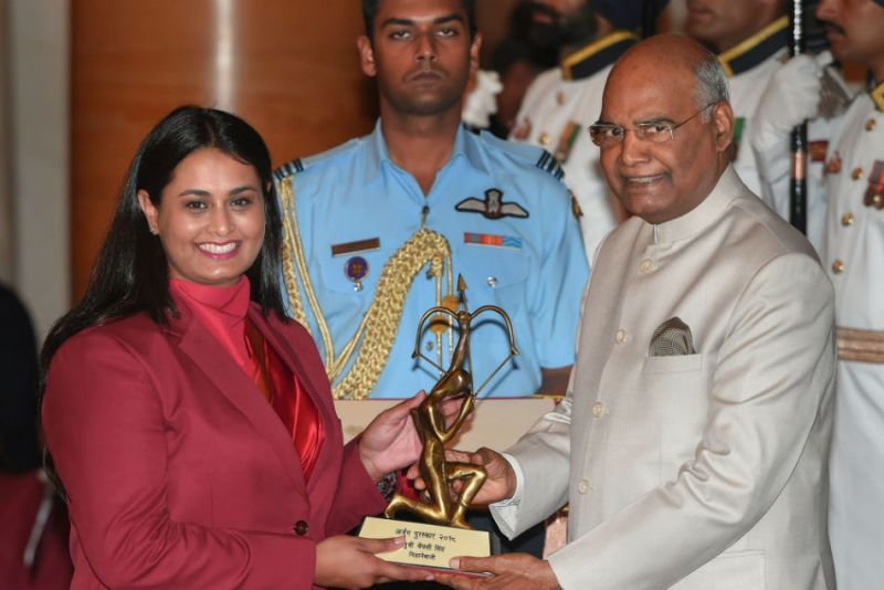 श्रेयसी सिंह - अर्जुन पुरस्कार