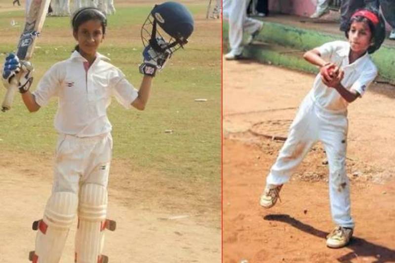 जेमिमा रोड्रिग्स की क्रिकेट खेलते हुए बचपन की तस्वीरें