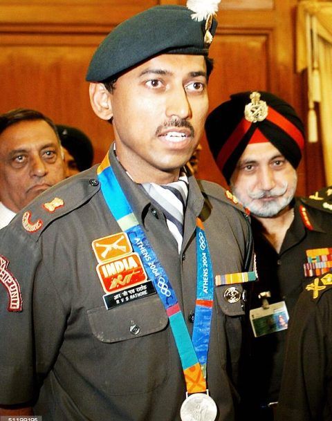 राज्यवर्धन सिंह राठौर - भारतीय सेना