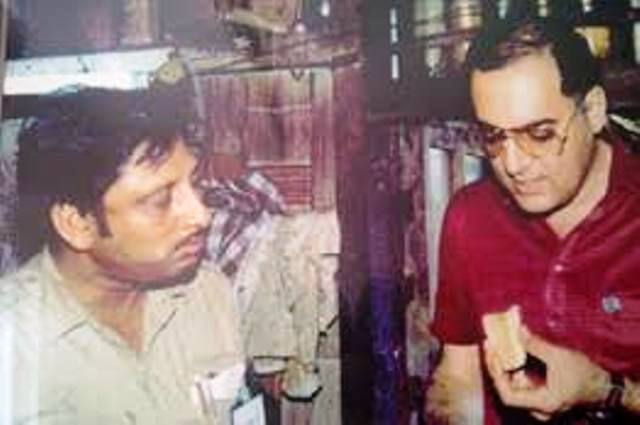 मणिशंकर अय्यरी के साथ राजीव गांधी
