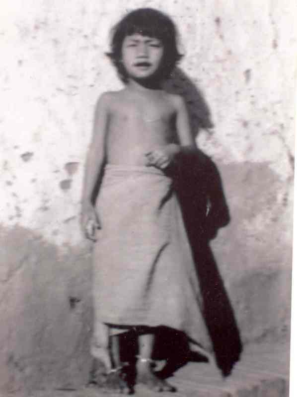 इरोम शर्मिला के बचपन की तस्वीर