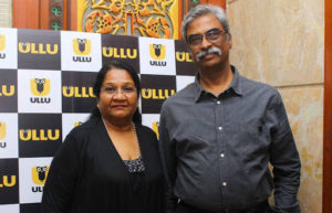 प्रतिमा काज़मी अपने पति कन्नन अरुणाचलम के साथ