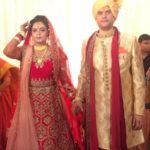 अपूर्वा शुक्ला के साथ रोहित शेखर तिवारी की शादी की तस्वीर