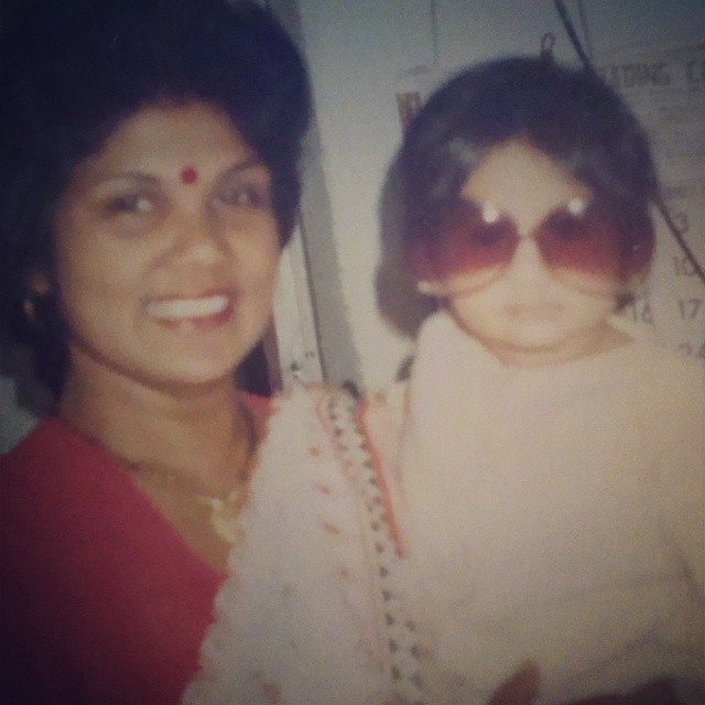 दीप्ति सती की बचपन की तस्वीर 