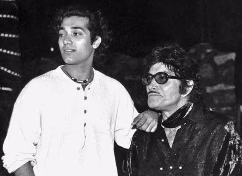 राज कुमार अपने बेटे पुरु राज कुमार के साथ