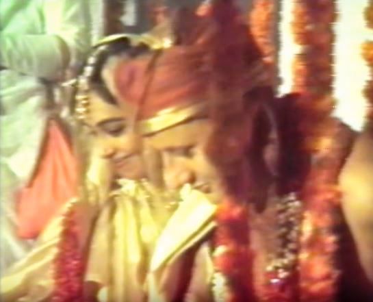 अनुपम खेर और किरण खेर की शादी की फोटो