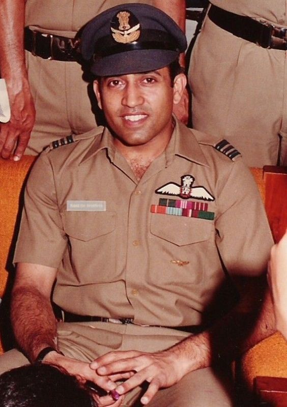 राकेश शर्मा भारतीय वायु सेना में अपने दिनों के दौरान