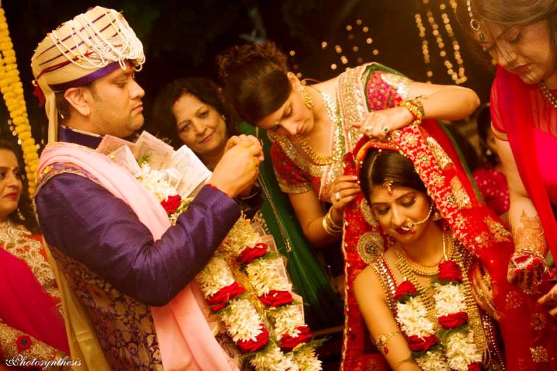 ऐश्वर्या सखुजा और रोहित नागो की शादी की तस्वीर