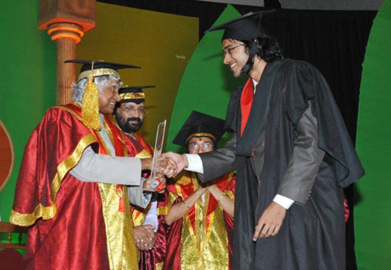 श्रीराम वेंकटरमन ने ए.पी.जे अब्दुल कलामी से मेडिकल की डिग्री प्राप्त की