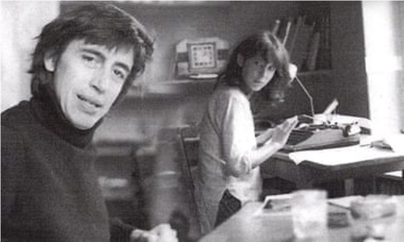 रिचर्ड नेविल और जूली क्लार्क की एक पुरानी तस्वीर