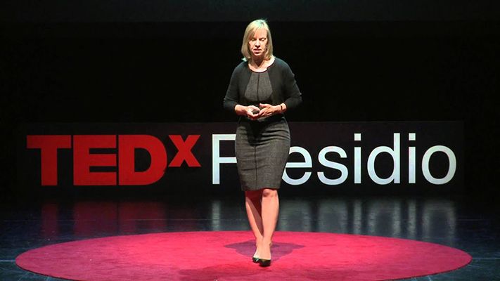 एक टेड सम्मेलन के दौरान एन विनब्लैड