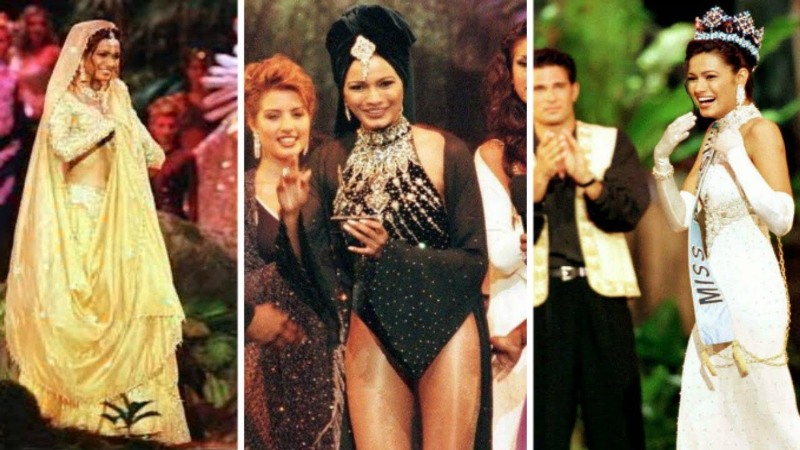 मिस वर्ल्ड 1997 के दौरान डायना हेडन