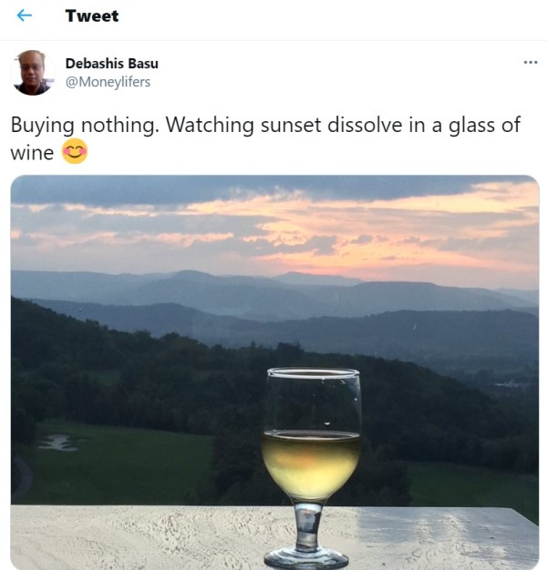 शराब के सेवन को लेकर देबाशीष बसु का ट्वीट