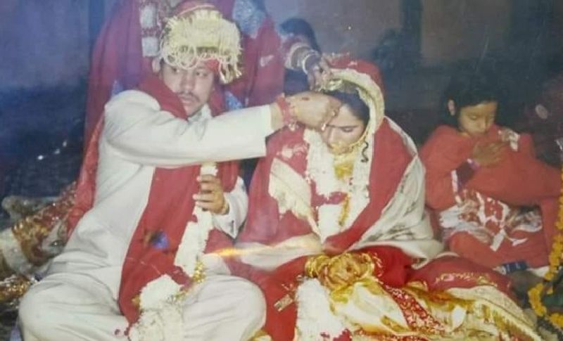 रश्मि त्यागी की शादी की तस्वीर