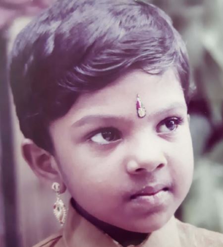 लक्ष्मी जयन बचपन की तस्वीर