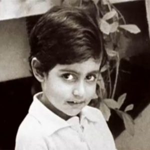 अभिषेक बच्चन के बचपन की तस्वीर