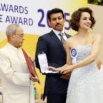 फिल्म तनु वेड्स मनु रिटर्न्स के लिए कंगना रनौत को मिला राष्ट्रीय पुरस्कार