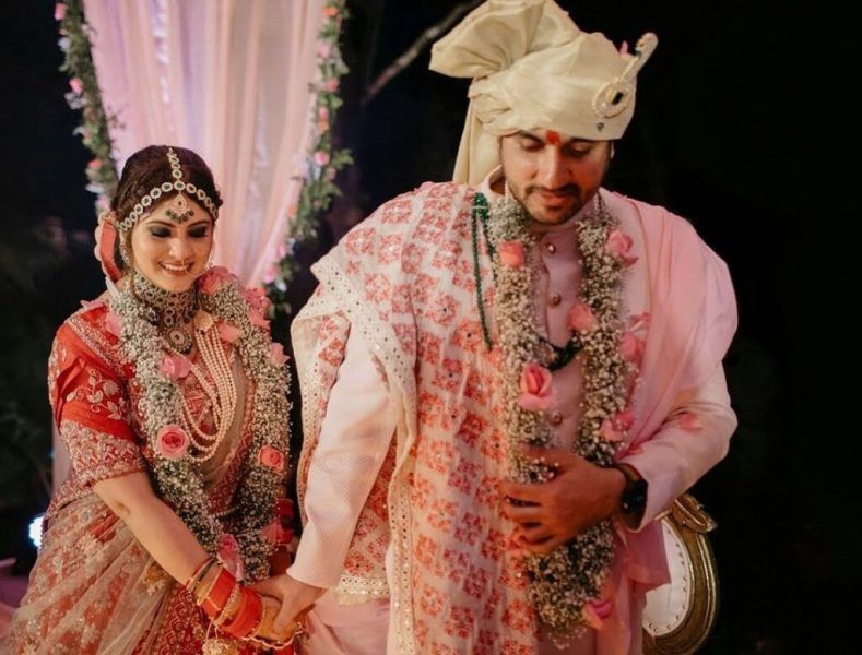 मुंबईकर निखिल शर्मा और शनीस श्रेष्ठ की शादी की तस्वीर