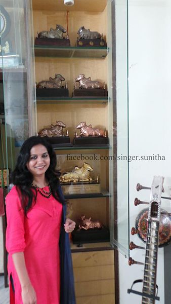 सुनीता उपद्रष्ट अपने नंदी पुरस्कारों के साथ