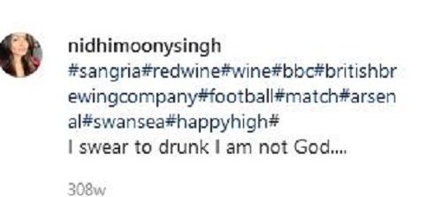 1652636393 745 Nidhi Moony Singh हाइट उम्र बॉयफ्रेंड पति परिवार Biography निधि मूनी सिंह इंस्टाग्राम पोस्ट